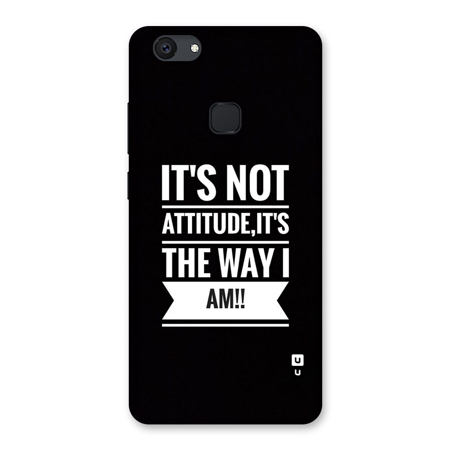 My Attitude Back Case for Vivo V7 Plus