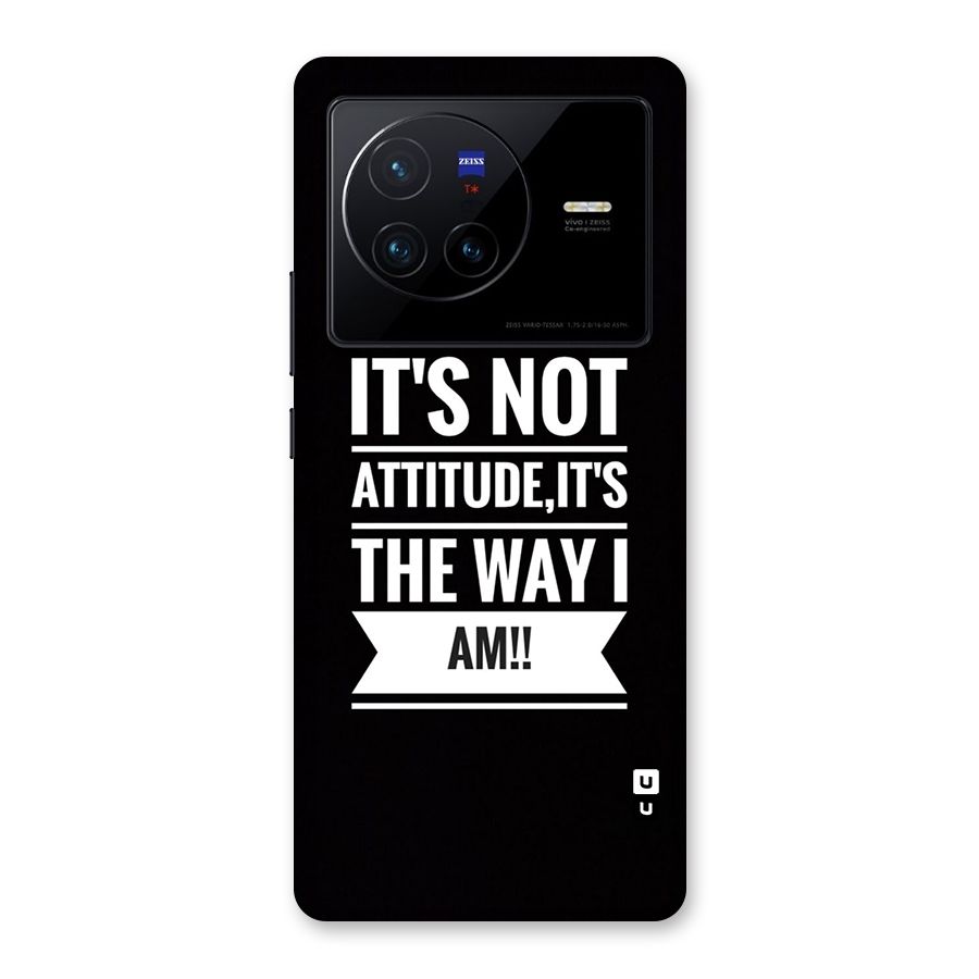 My Attitude Back Case for Vivo X80