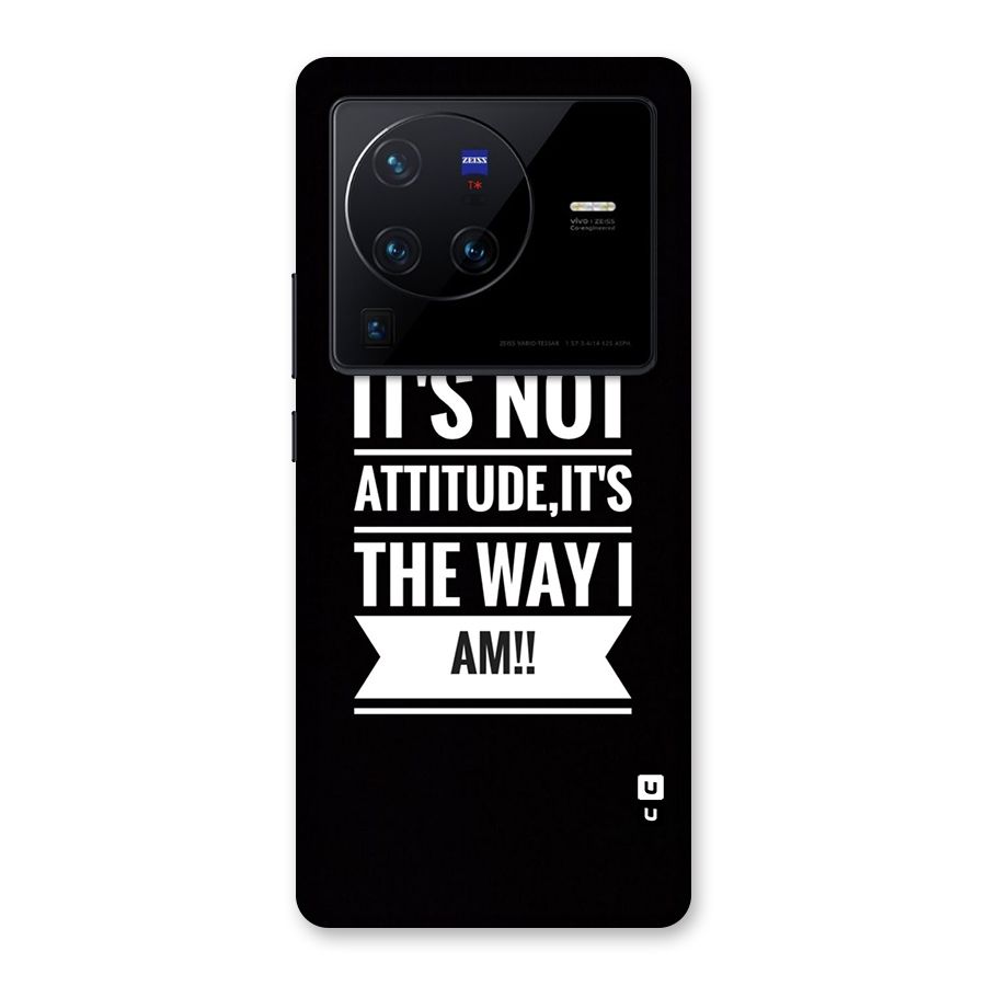 My Attitude Back Case for Vivo X80 Pro