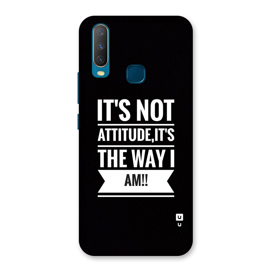 My Attitude Back Case for Vivo Y11