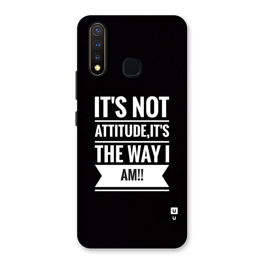 My Attitude Back Case for Vivo Y19
