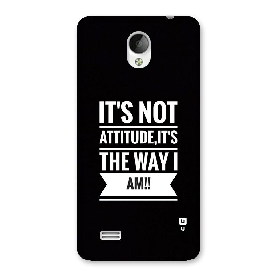 My Attitude Back Case for Vivo Y21