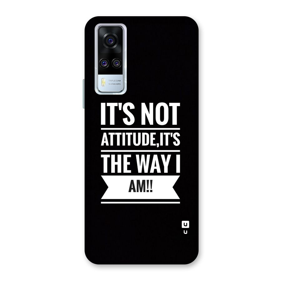 My Attitude Back Case for Vivo Y31