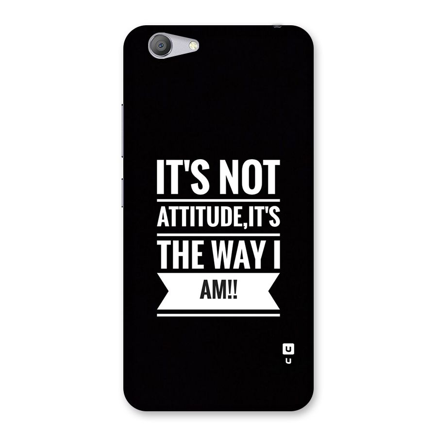 My Attitude Back Case for Vivo Y53