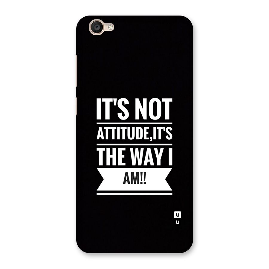 My Attitude Back Case for Vivo Y55s