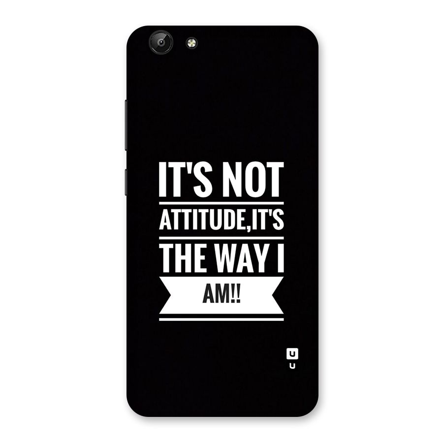 My Attitude Back Case for Vivo Y69