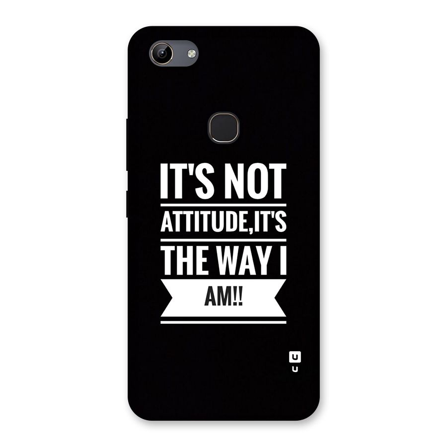 My Attitude Back Case for Vivo Y81