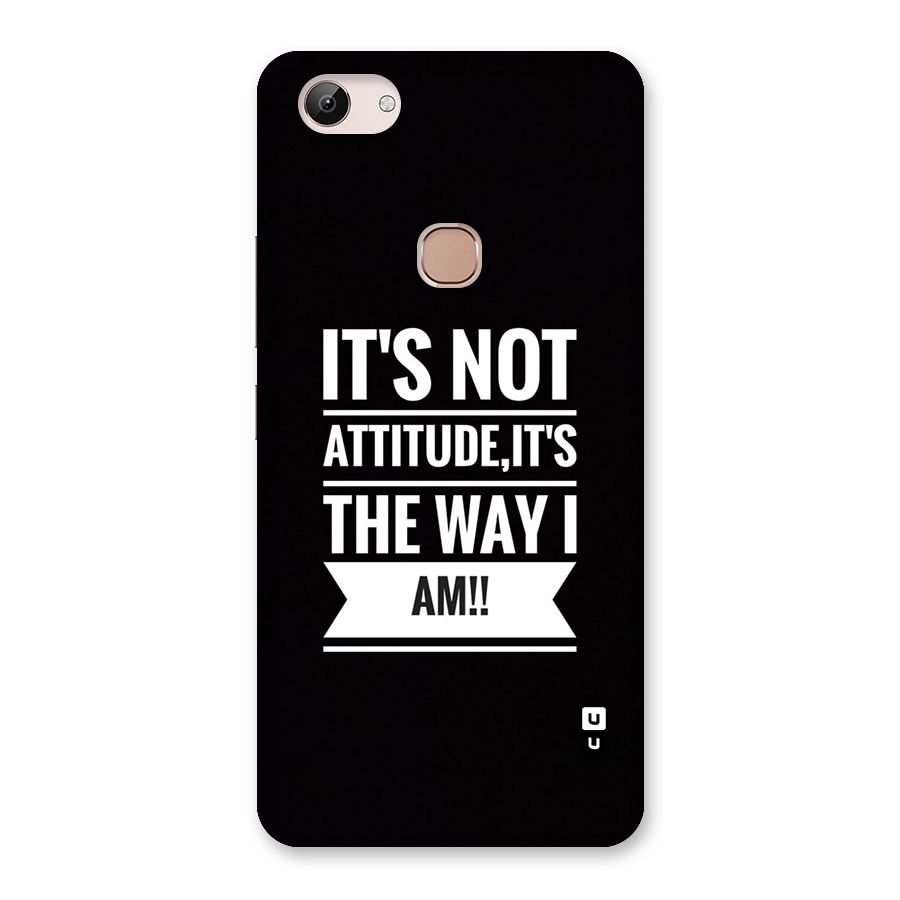 My Attitude Back Case for Vivo Y83