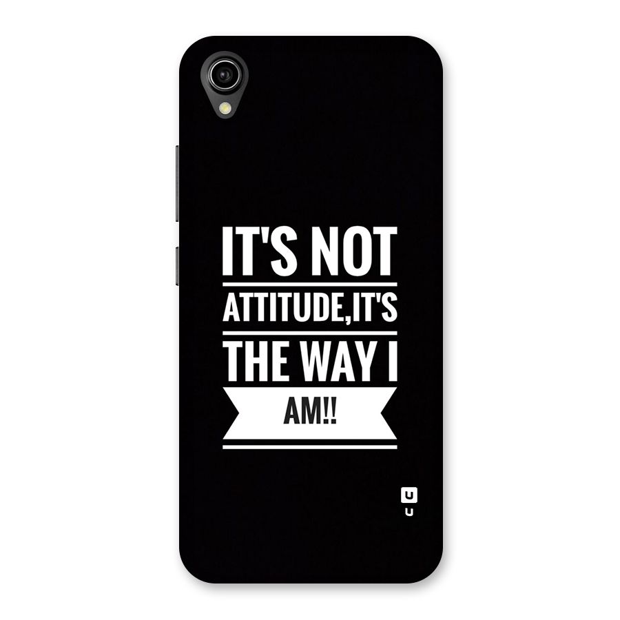 My Attitude Back Case for Vivo Y90