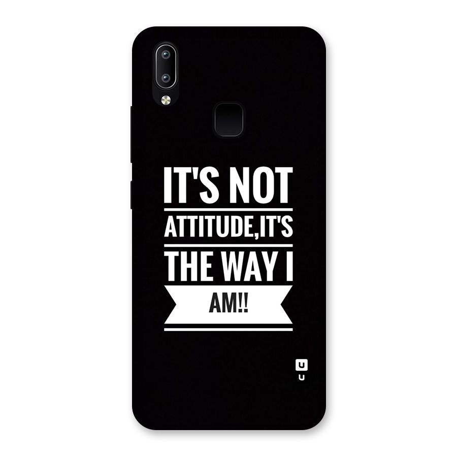 My Attitude Back Case for Vivo Y93