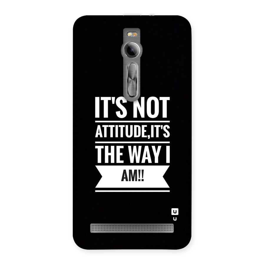 My Attitude Back Case for Zenfone 2