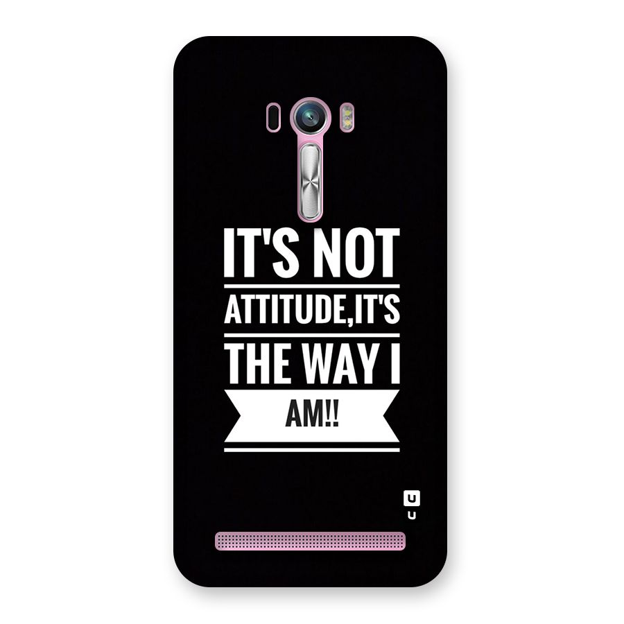 My Attitude Back Case for Zenfone Selfie