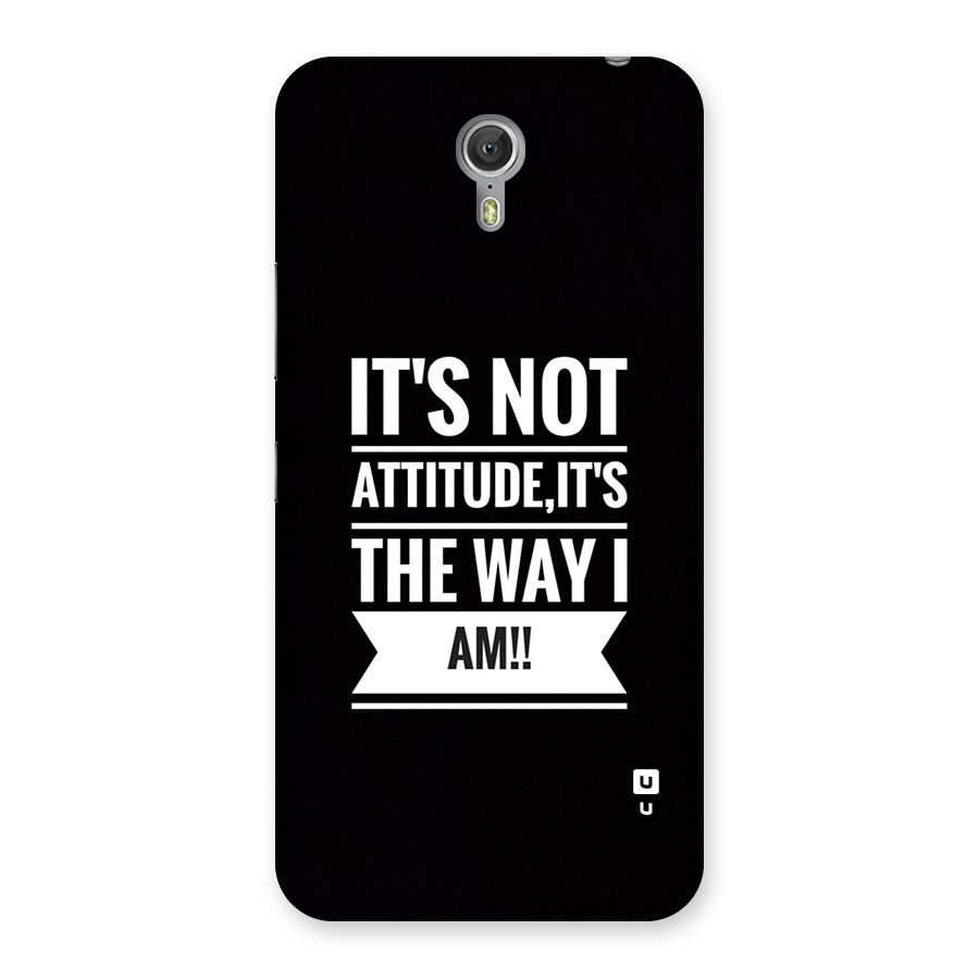 My Attitude Back Case for Zuk Z1
