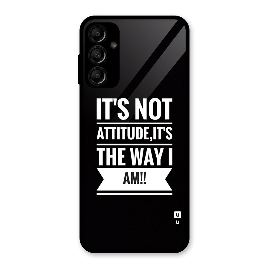 My Attitude Glass Back Case for Galaxy A14 5G