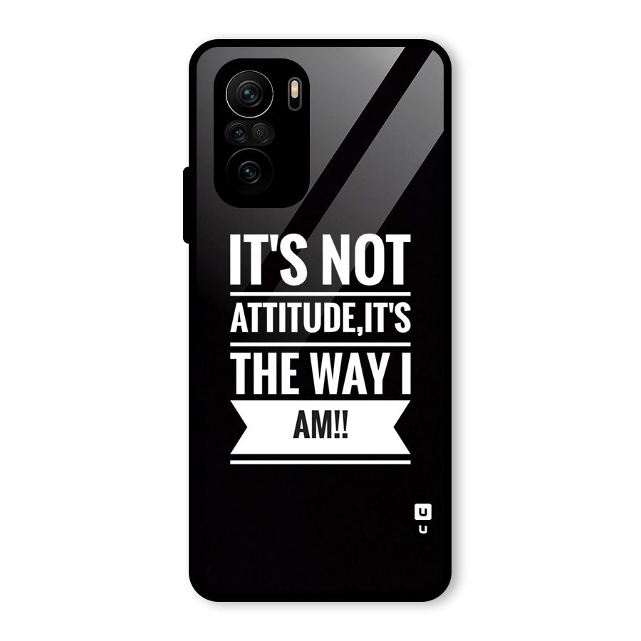 My Attitude Glass Back Case for Mi 11X Pro