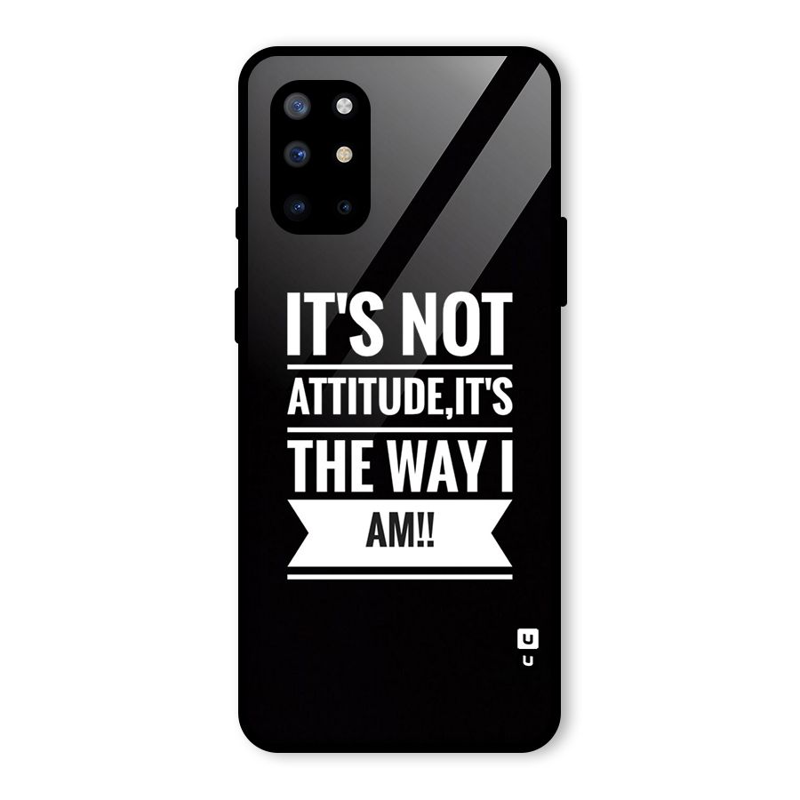 My Attitude Glass Back Case for OnePlus 8T