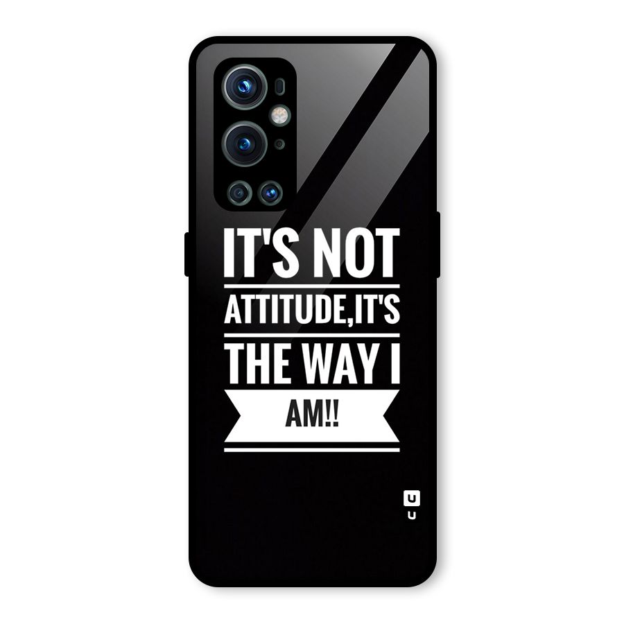 My Attitude Glass Back Case for OnePlus 9 Pro