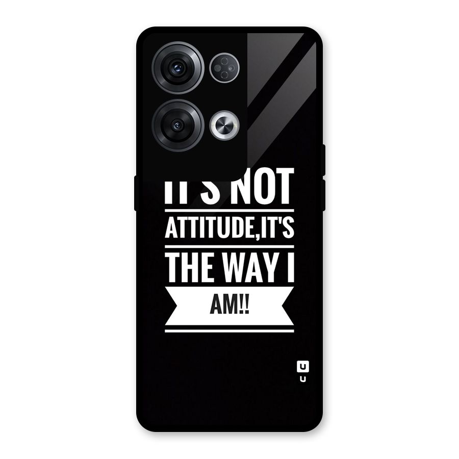 My Attitude Glass Back Case for Oppo Reno8 Pro 5G