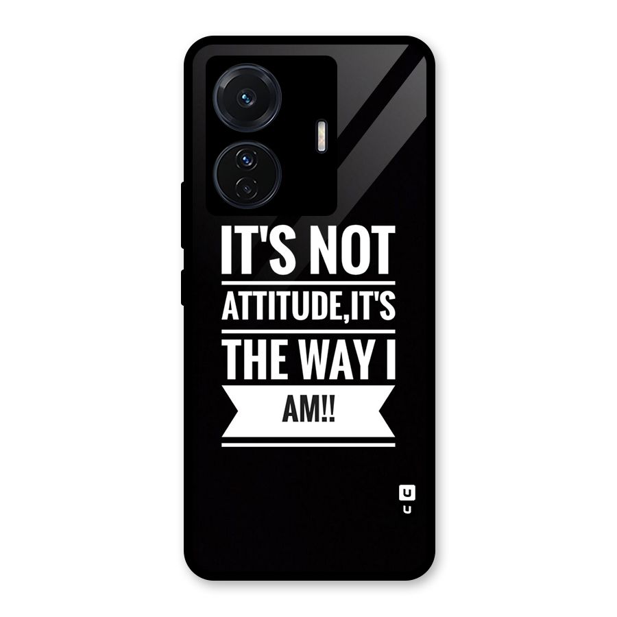 My Attitude Glass Back Case for Vivo T1 Pro