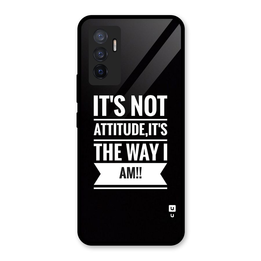 My Attitude Glass Back Case for Vivo V23e