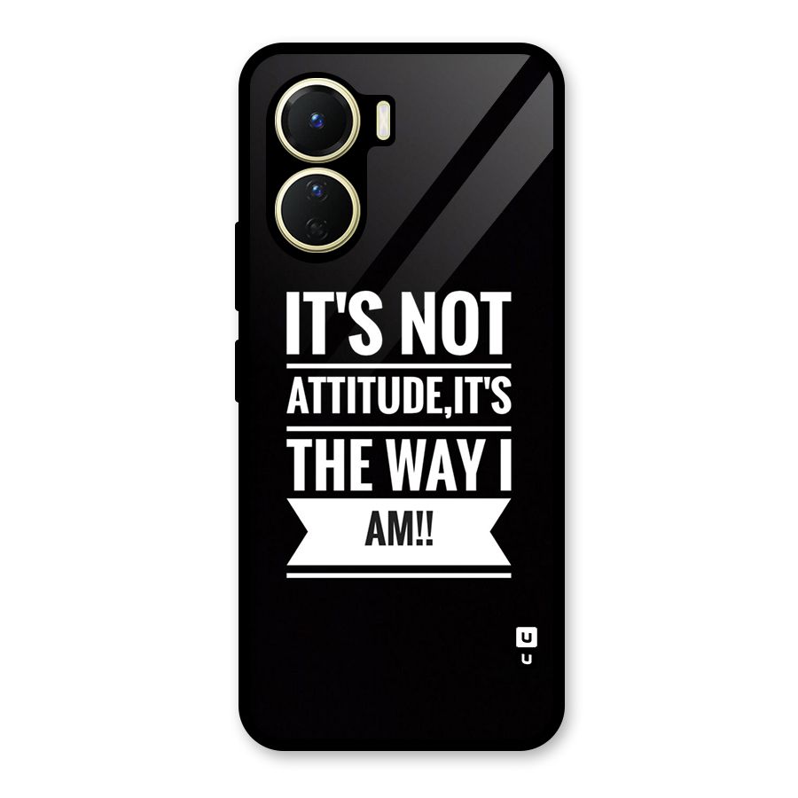 My Attitude Glass Back Case for Vivo Y56