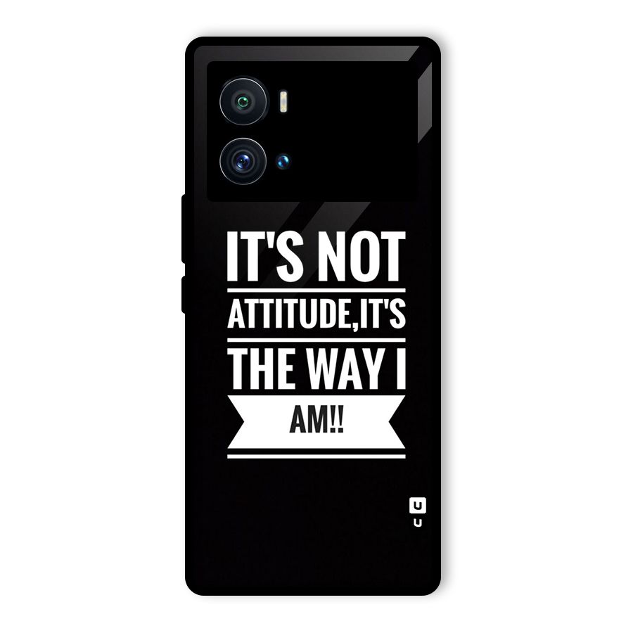My Attitude Glass Back Case for Vivo iQOO 9 Pro