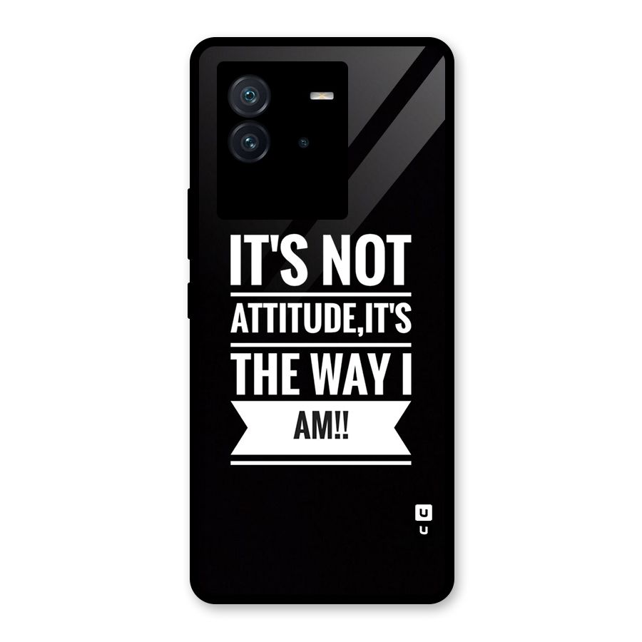 My Attitude Glass Back Case for Vivo iQOO Neo 6 5G