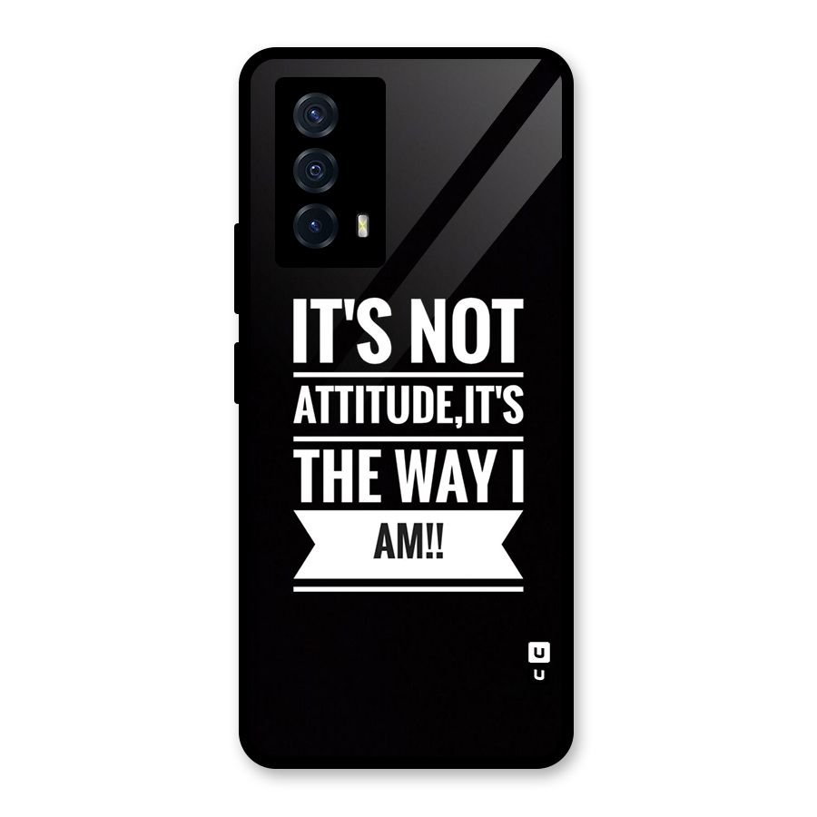 My Attitude Glass Back Case for Vivo iQOO Z5