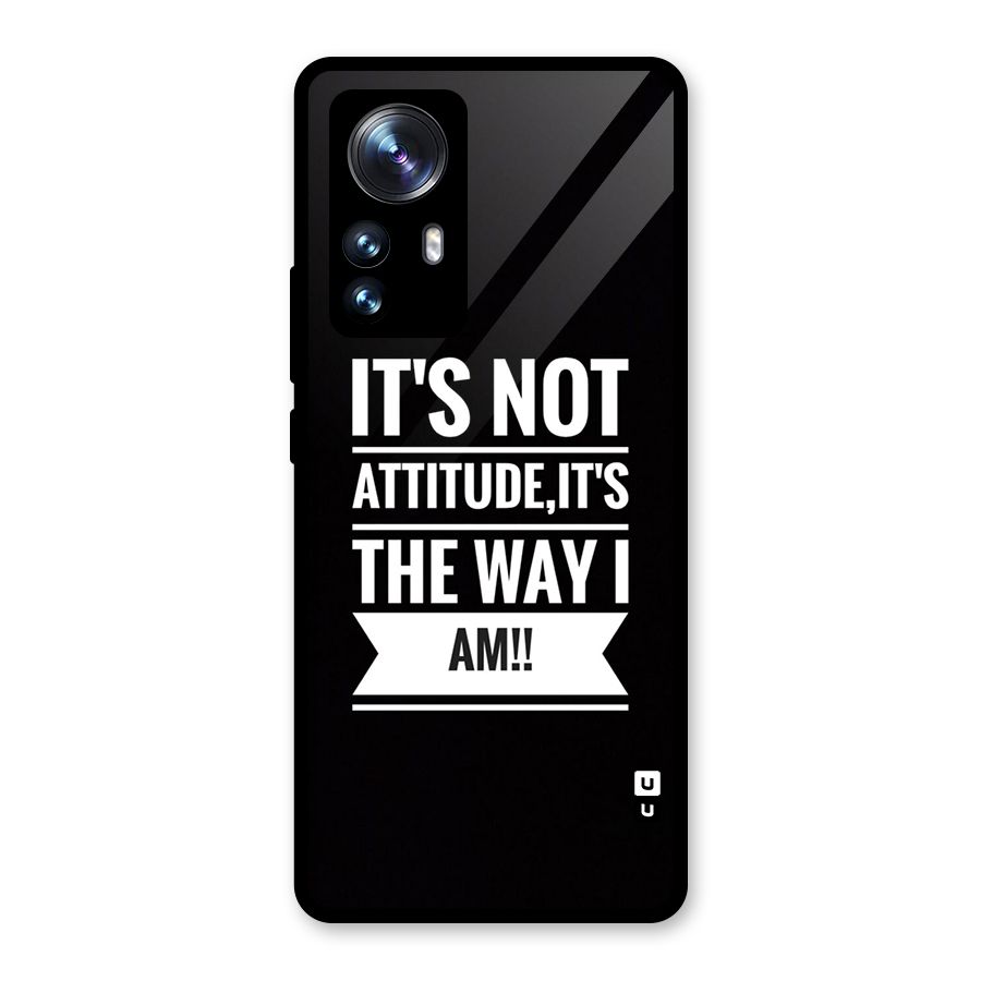 My Attitude Glass Back Case for Xiaomi 12 Pro