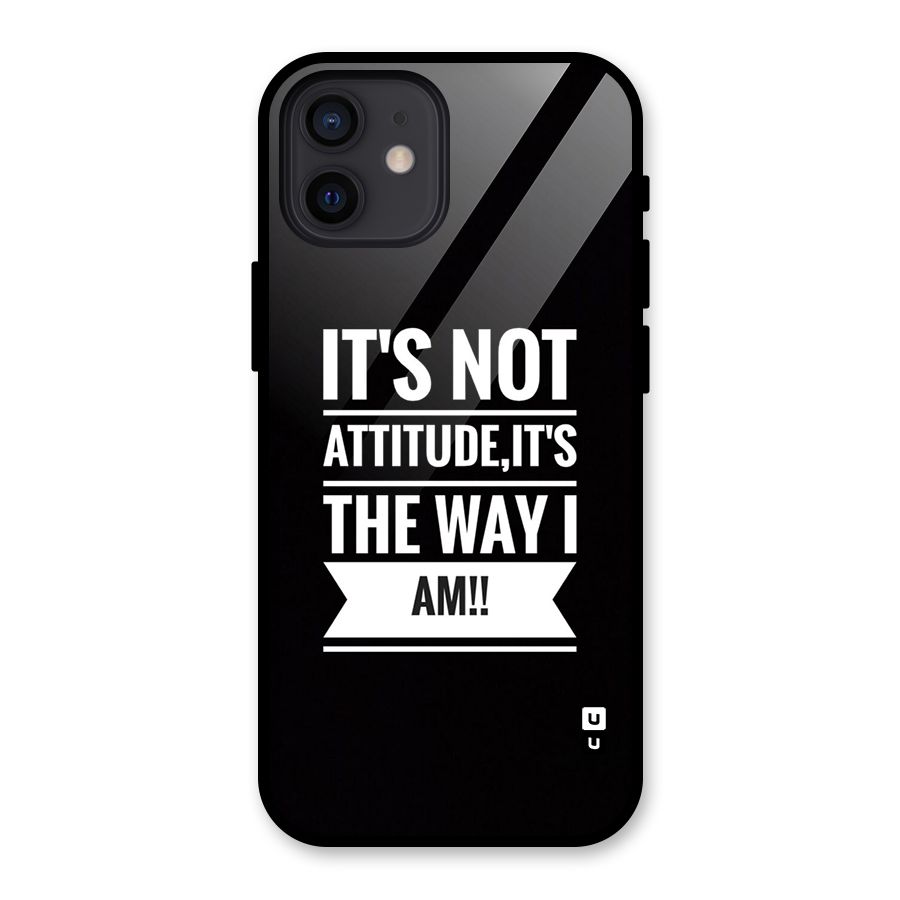 My Attitude Glass Back Case for iPhone 12