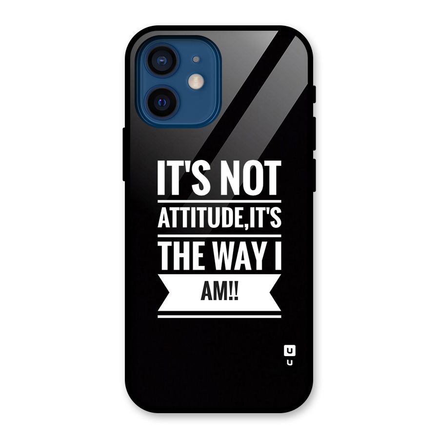 My Attitude Glass Back Case for iPhone 12 Mini