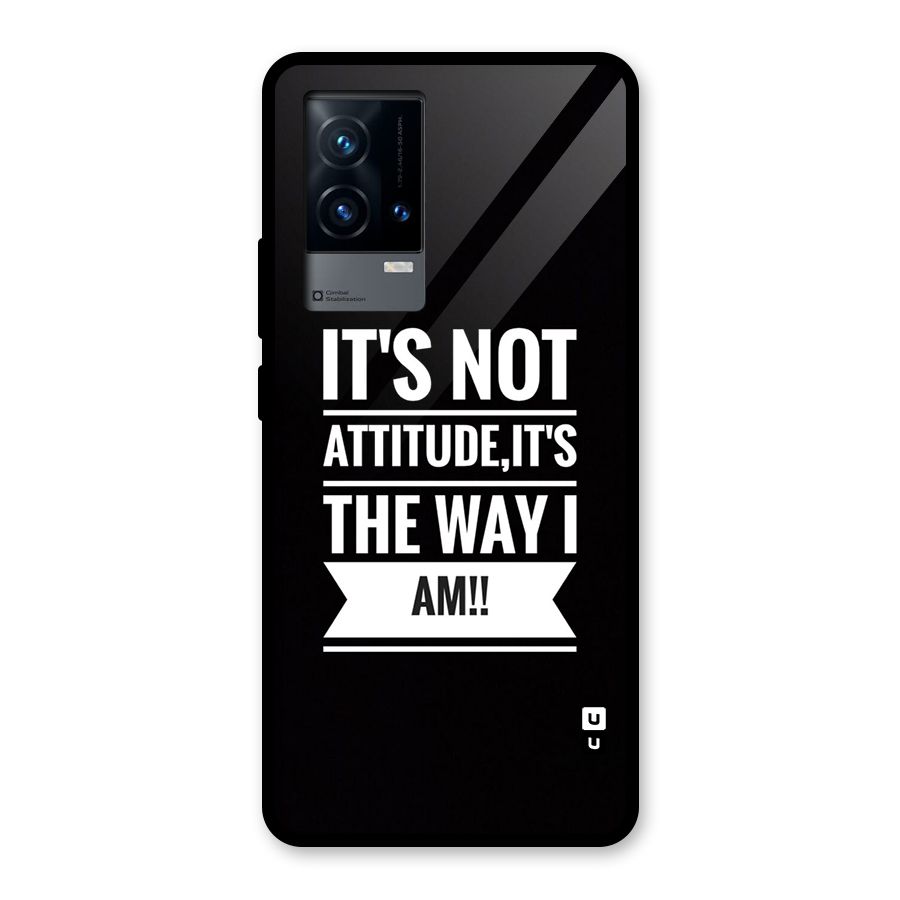 My Attitude Glass Back Case for iQOO 9 5G