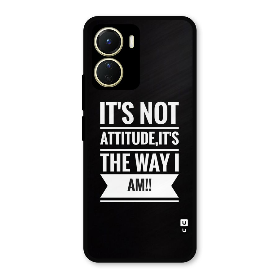 My Attitude Metal Back Case for Vivo T2x