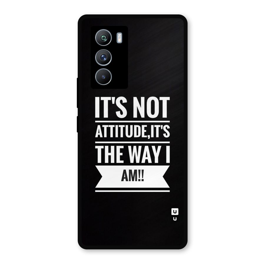 My Attitude Metal Back Case for iQOO 9 SE