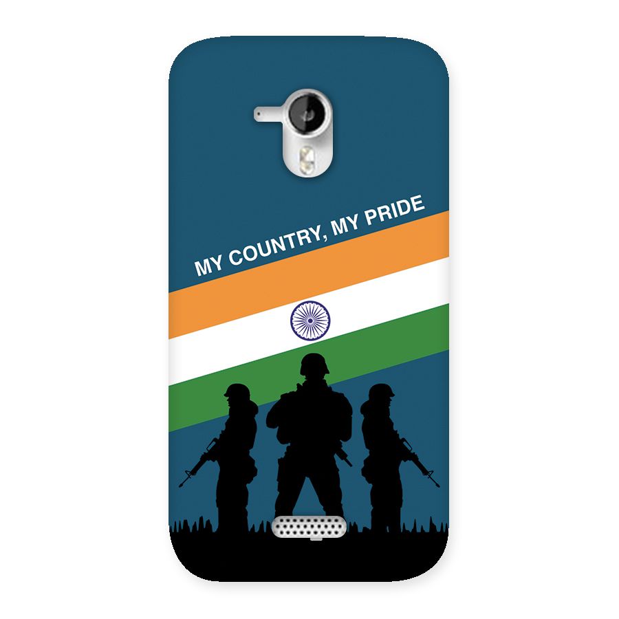 My Country My Pride Back Case for Canvas HD A116