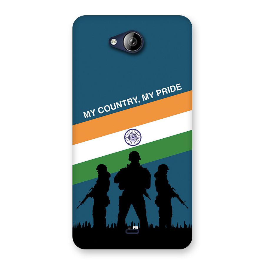 My Country My Pride Back Case for Canvas Play Q355