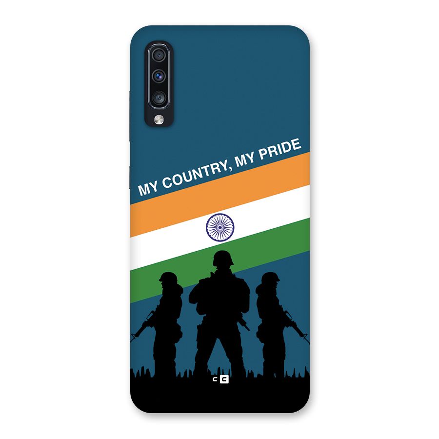 My Country My Pride Back Case for Galaxy A70s