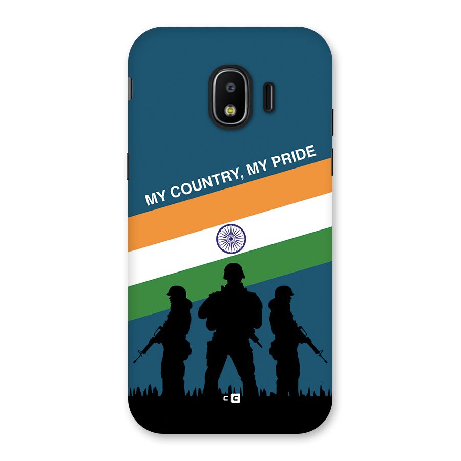 My Country My Pride Back Case for Galaxy J2 Pro 2018