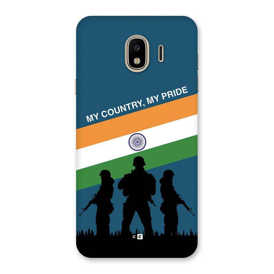My Country My Pride Back Case for Galaxy J4