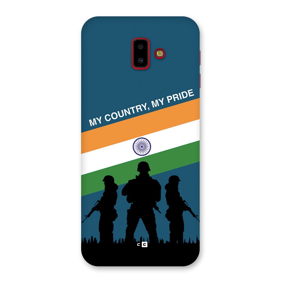 My Country My Pride Back Case for Galaxy J6 Plus