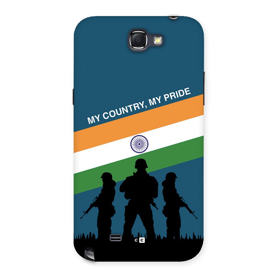 My Country My Pride Back Case for Galaxy Note 2