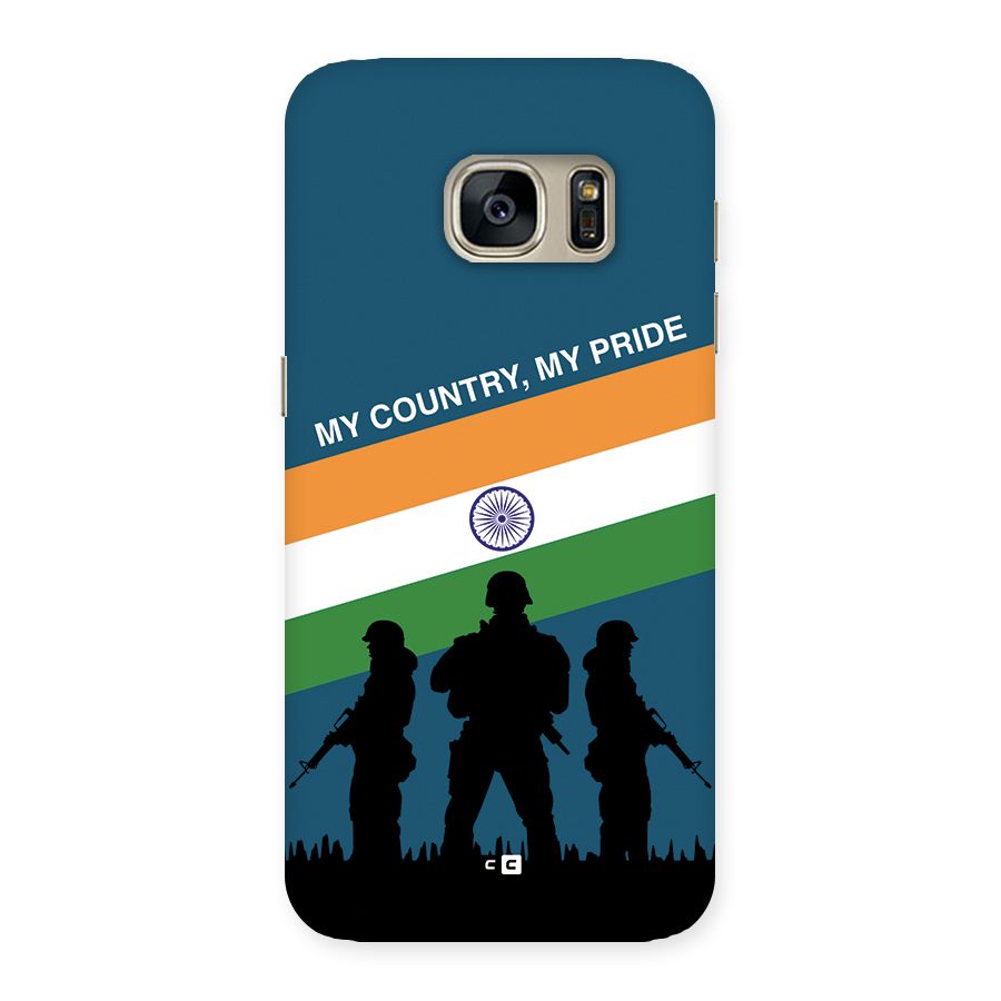 My Country My Pride Back Case for Galaxy S7