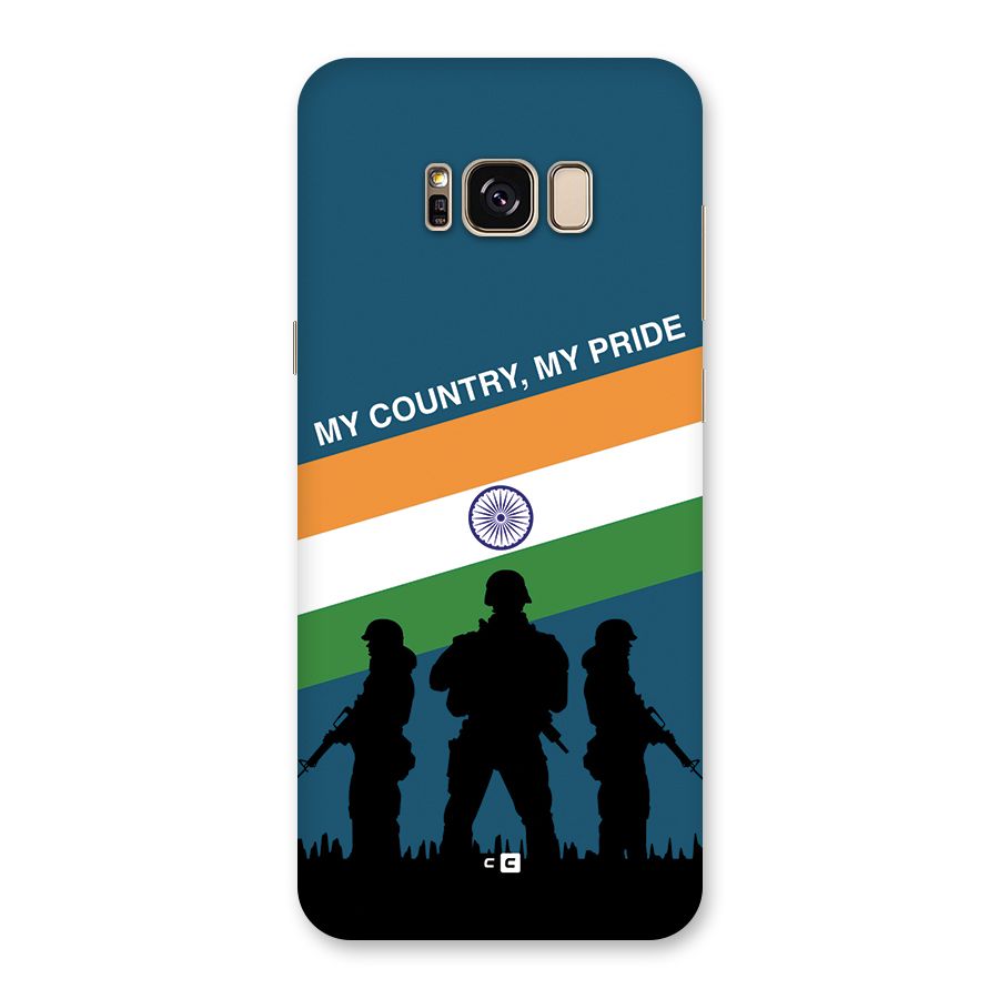 My Country My Pride Back Case for Galaxy S8 Plus