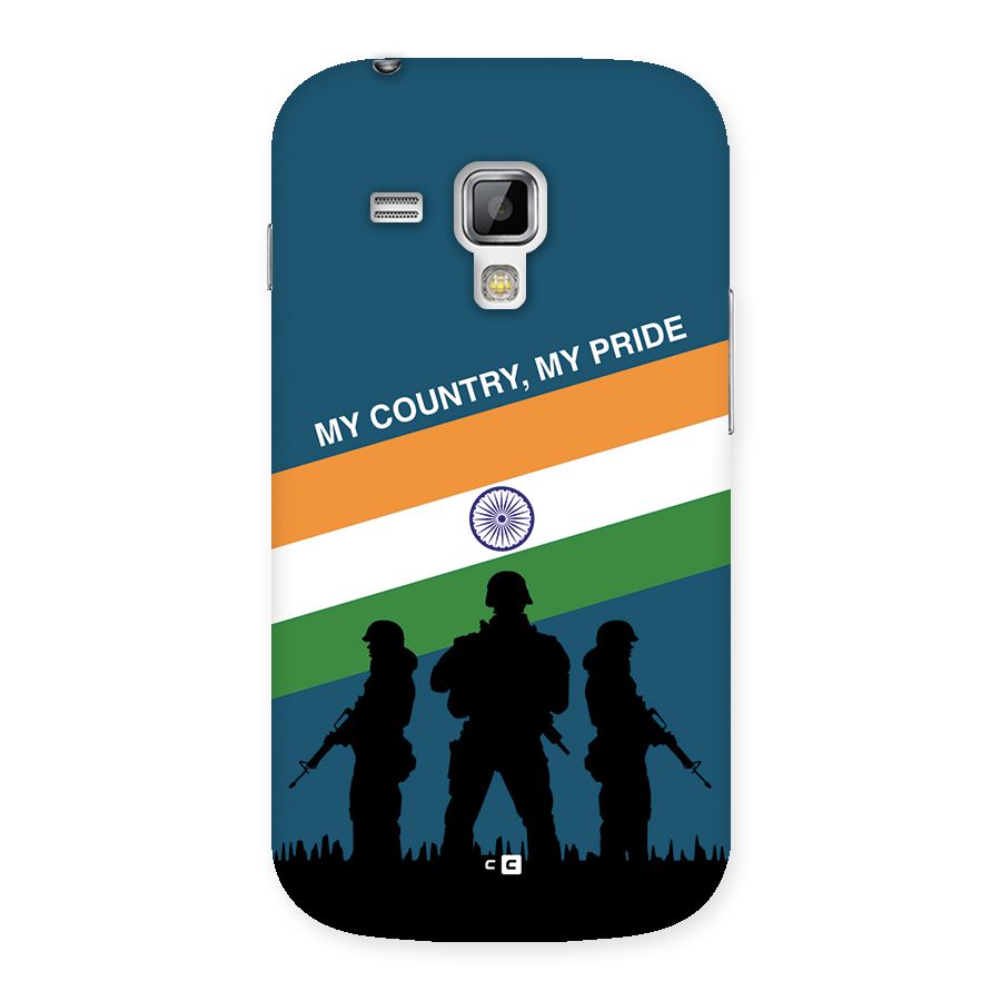 My Country My Pride Back Case for Galaxy S Duos