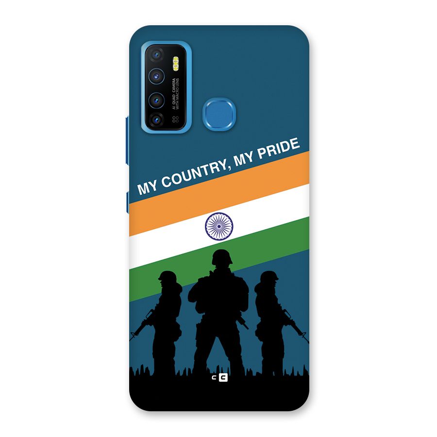 My Country My Pride Back Case for Infinix Hot 9