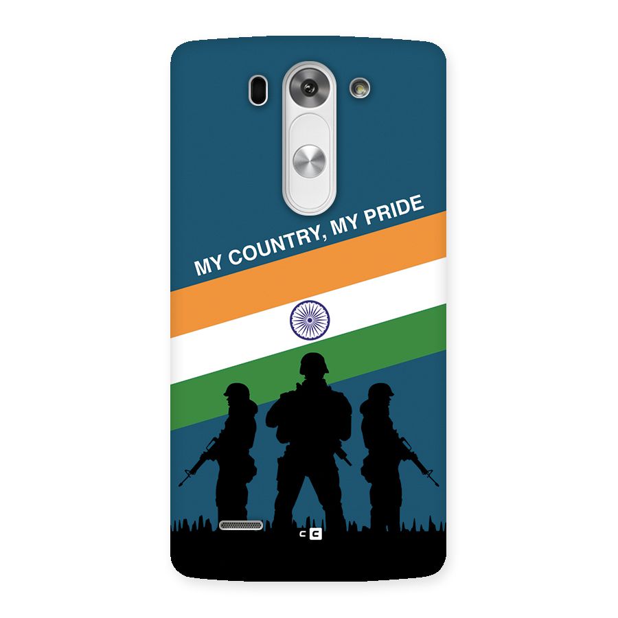My Country My Pride Back Case for LG G3 Beat