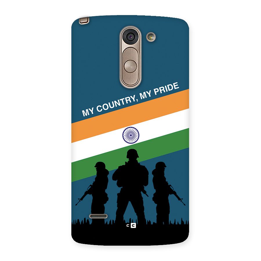 My Country My Pride Back Case for LG G3 Stylus