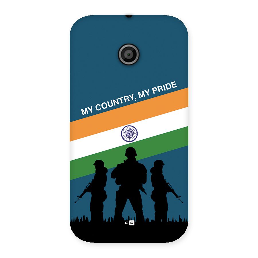 My Country My Pride Back Case for Moto E