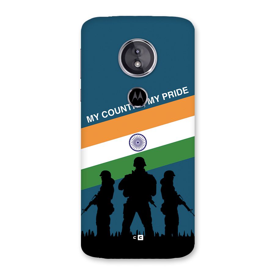 My Country My Pride Back Case for Moto E5