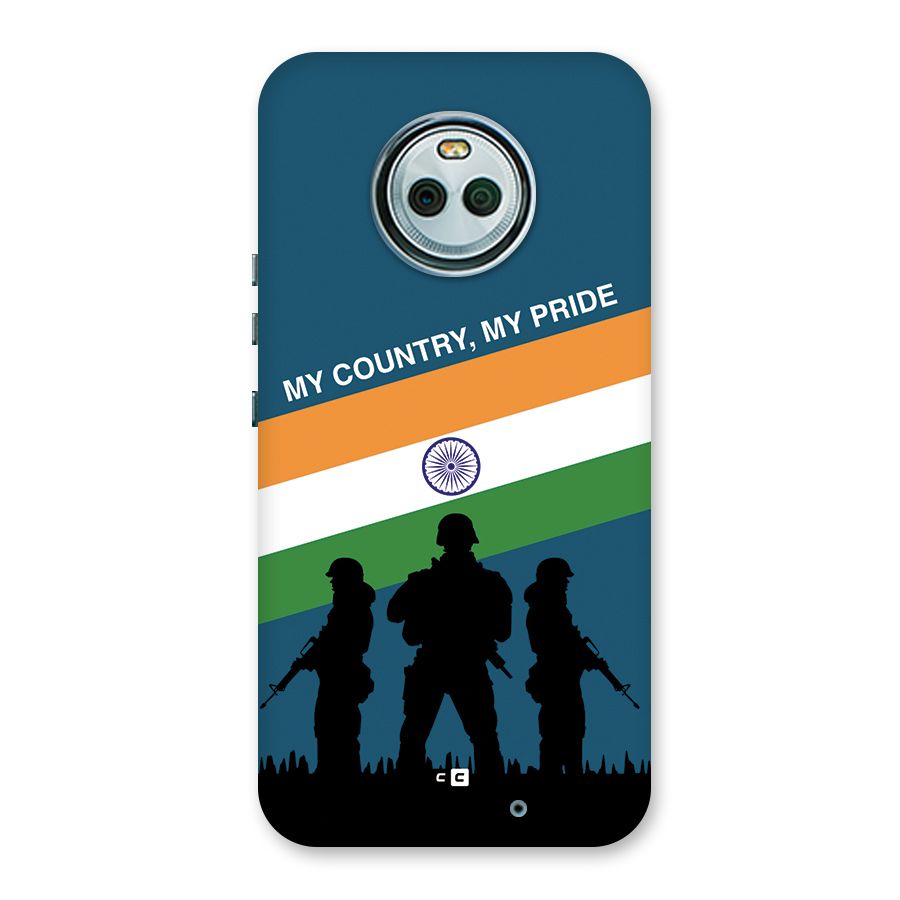 My Country My Pride Back Case for Moto X4